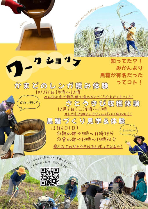 ワークショップのチラシ